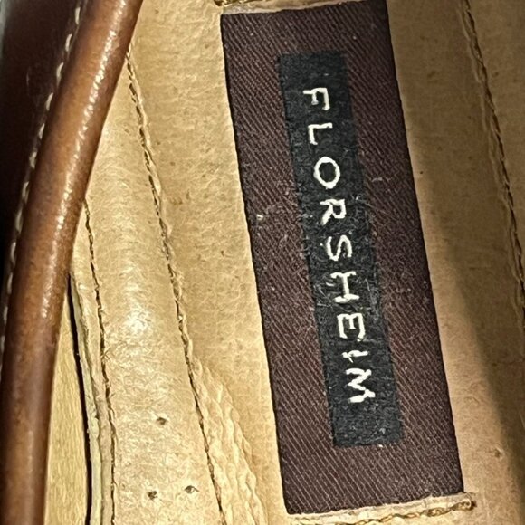 Florsheim Bit Loafers Brown Leather Slip On Dress Shoes Mens 10M main image 16